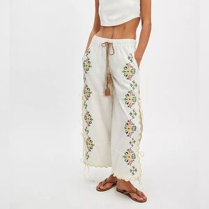 Free People Spring Breeze Tie Pants